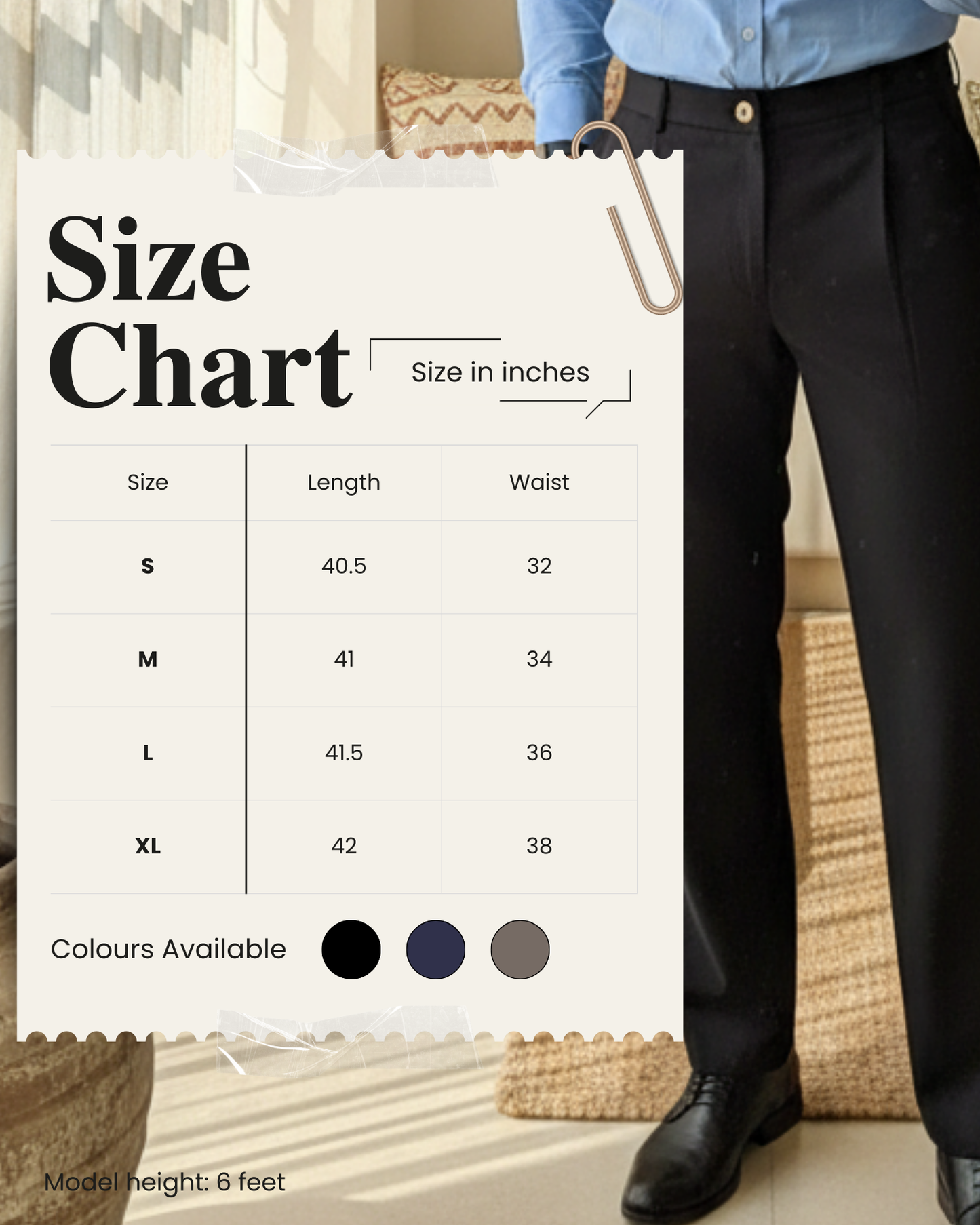 Kensington Trousers | Black | Organic Cotton Canvas