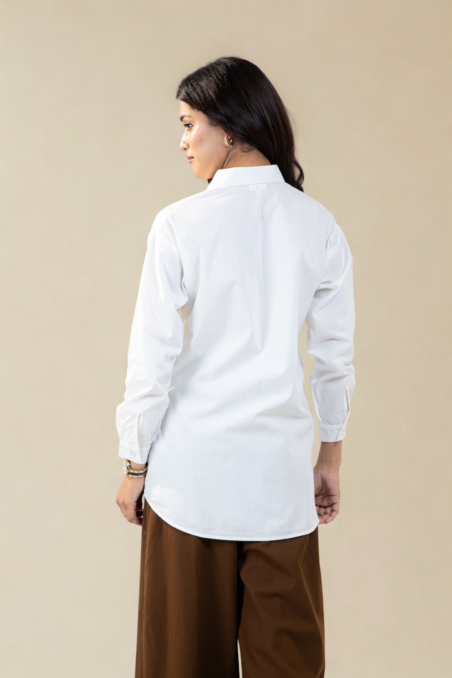 Oxford Shirt | Classic White | Cotton poplin