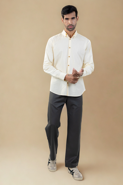 Mayfair Shirt | Warm Vanilla
