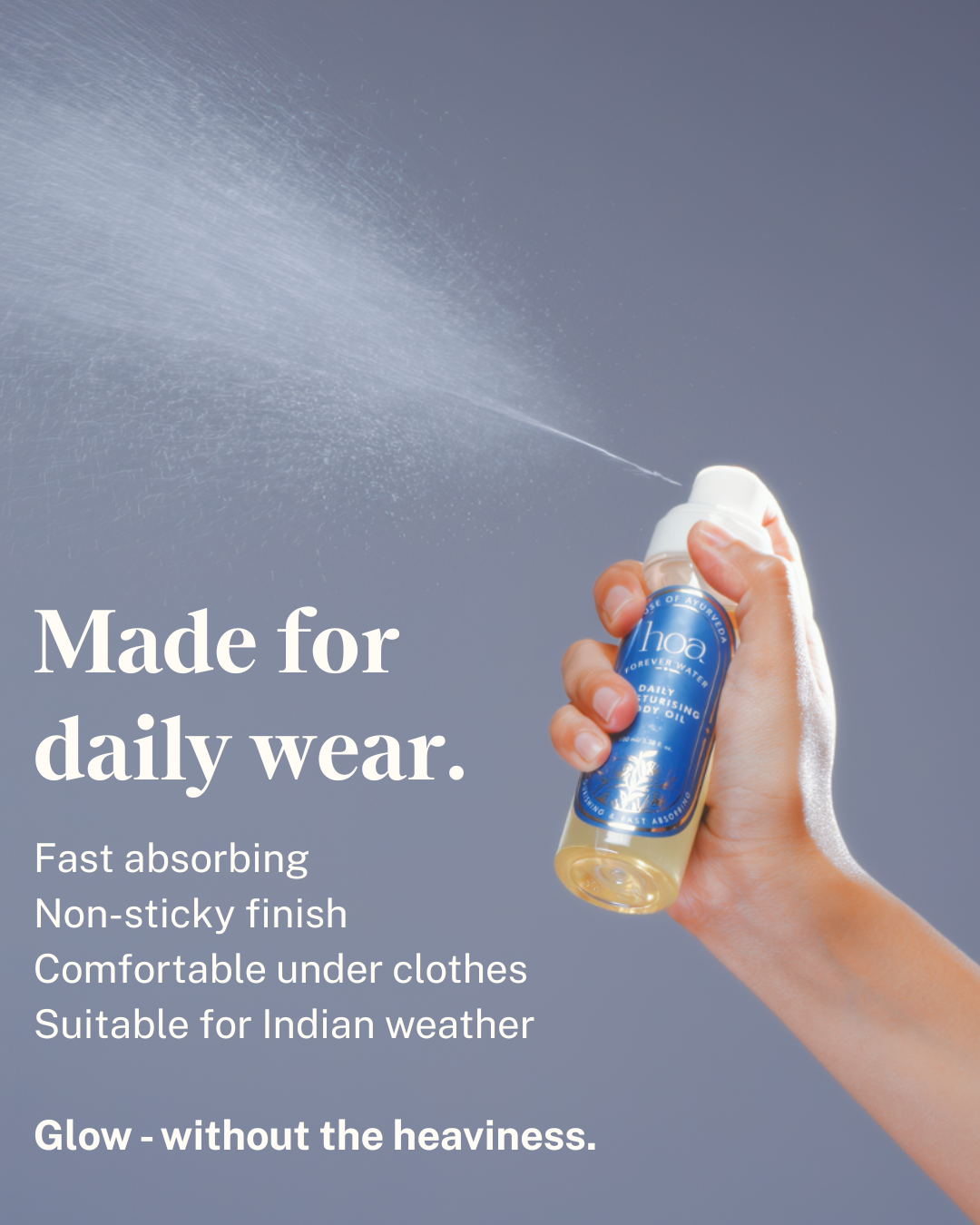 HOA Forever Water Daily Moisturising Body Oil