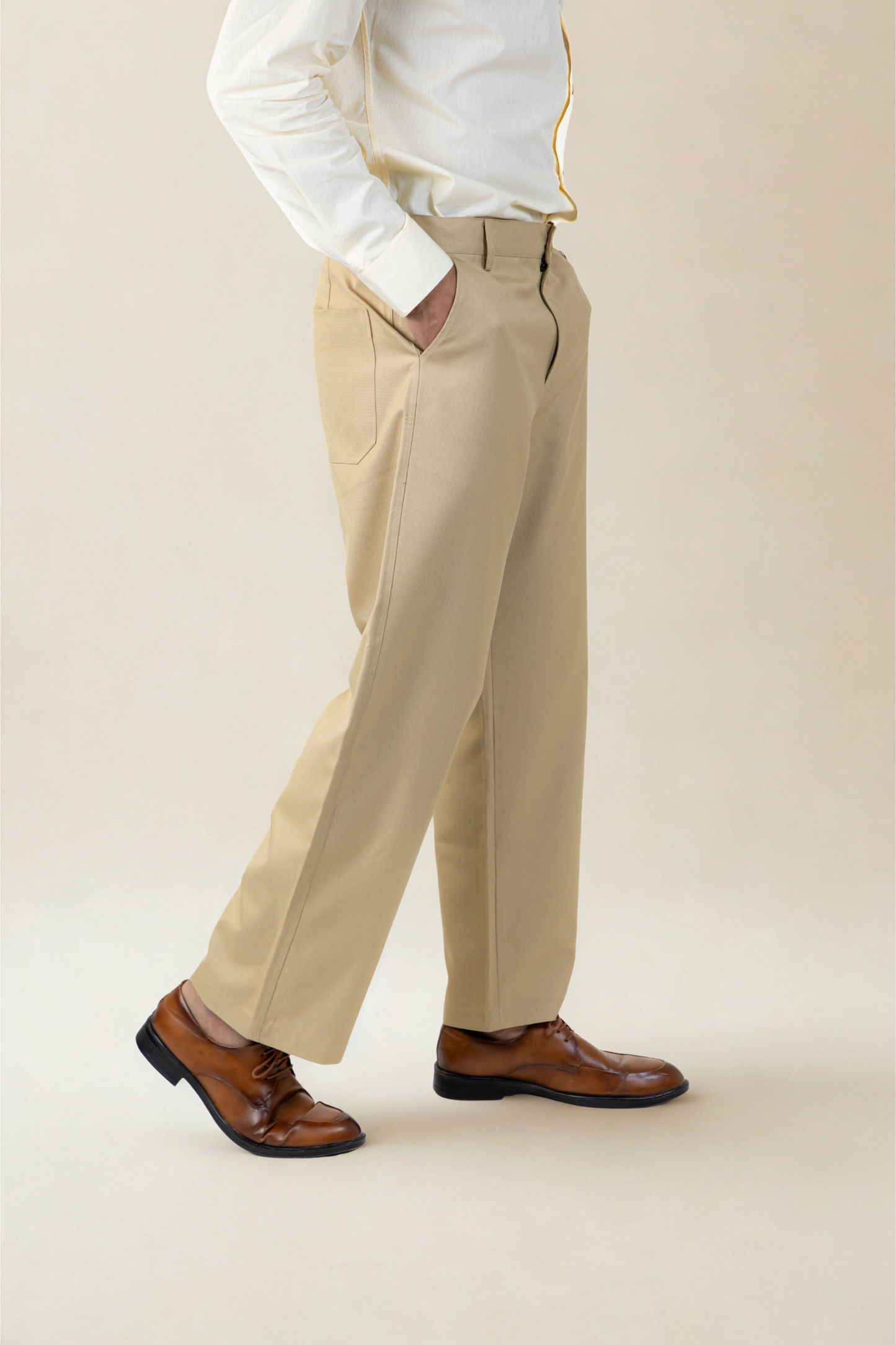 Regent Trousers | Beige