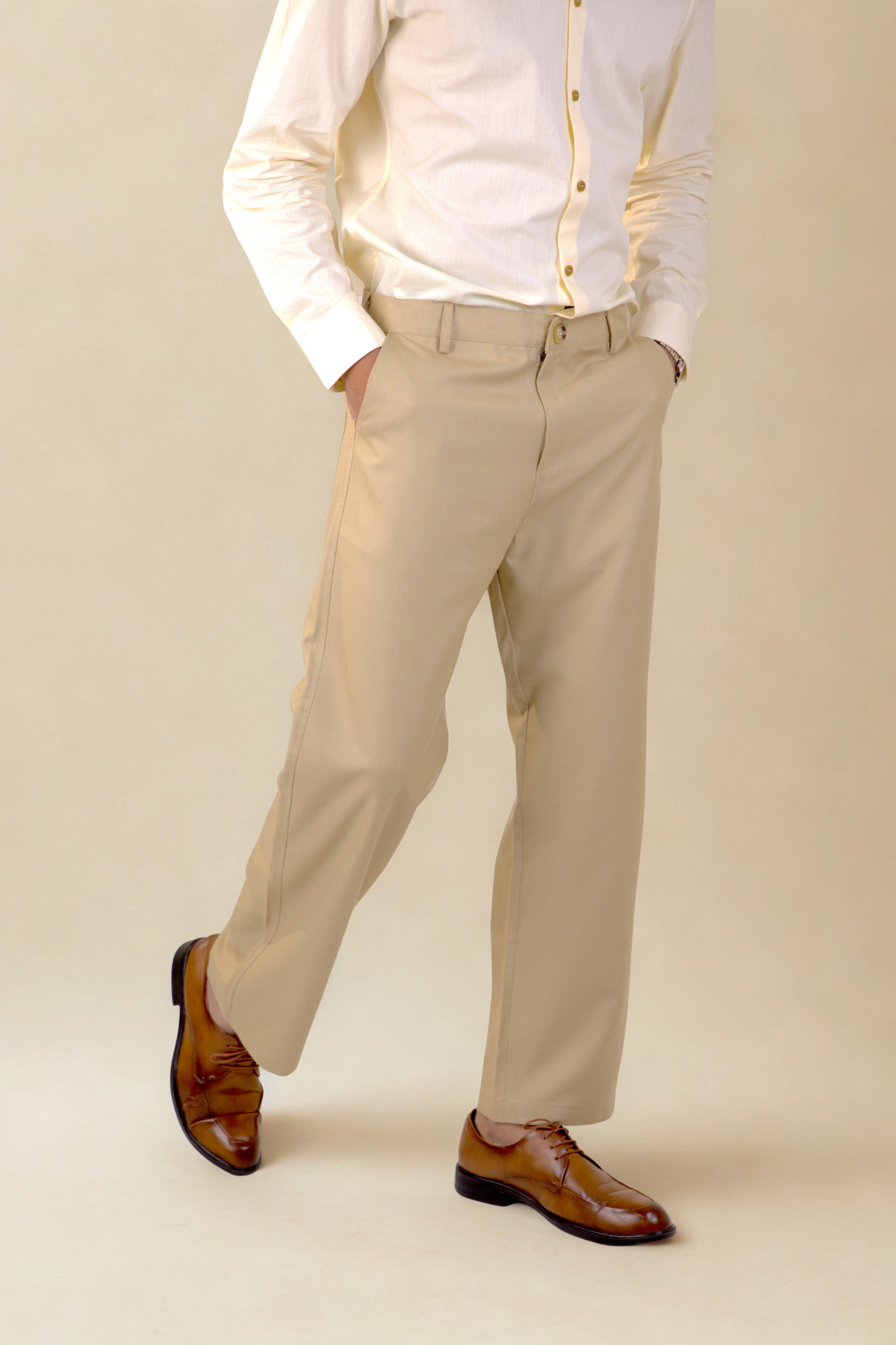 Regent Trousers | Beige