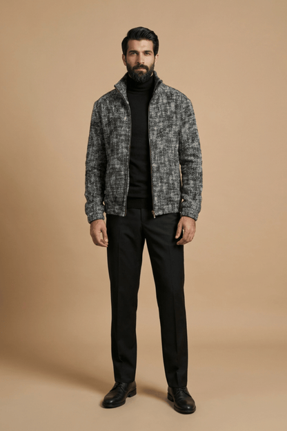 Drift Jacket - Checkered | Jacquard fabric