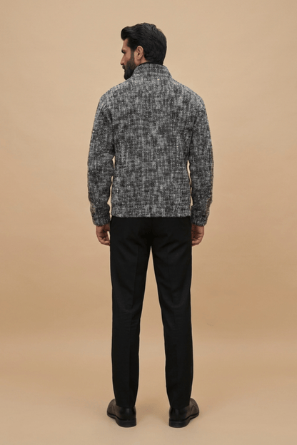 Drift Jacket - Checkered | Jacquard fabric
