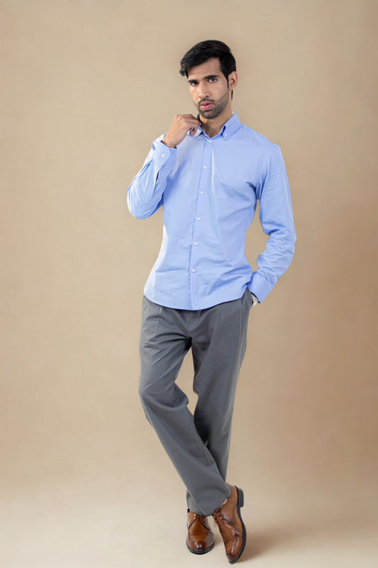 Mayfair Shirt | Powder Blue