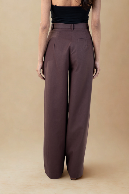 Gangnam Pants | Bitter Chocolate | Organic Cotton Canvas