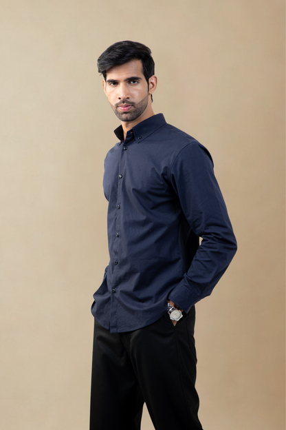 Mayfair Shirt | Deep Blue