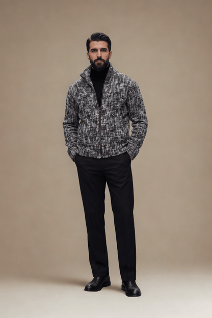 Drift Jacket | Checkered | Jacquard fabric