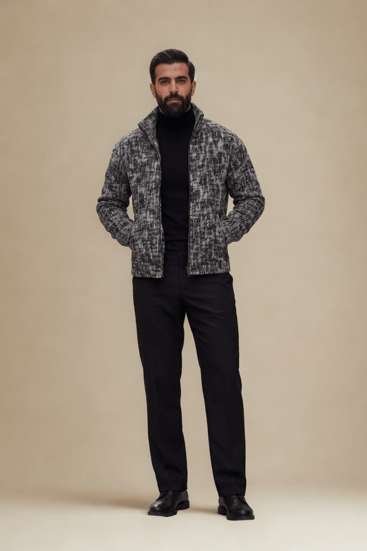 Drift Jacket | Checkered | Jacquard fabric