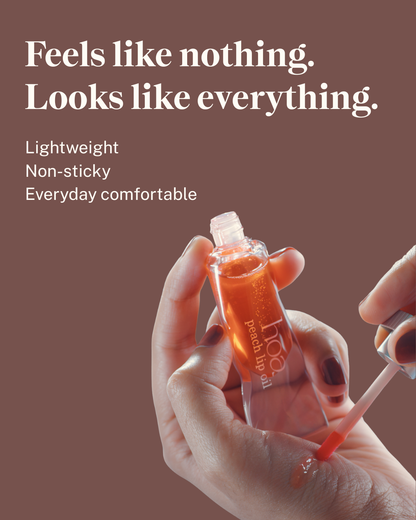 HOA Peach Lip Oil | Non-Tinted
