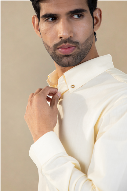 Mayfair Shirt | Warm Vanilla