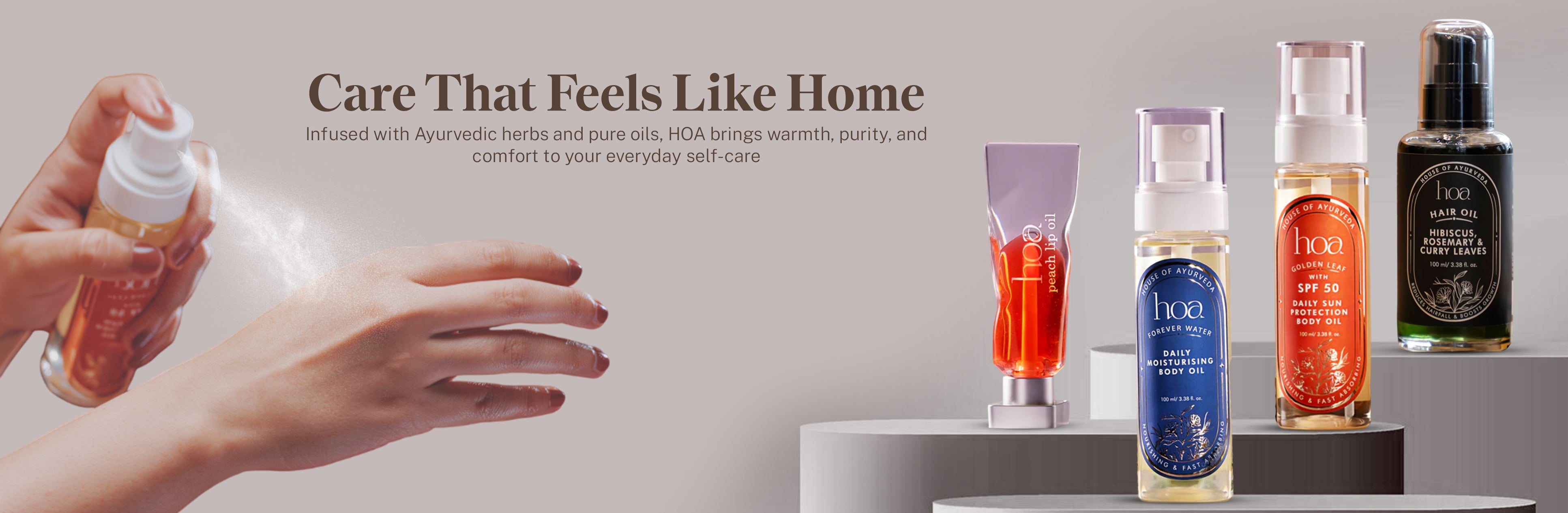 Hair Oil Banner
