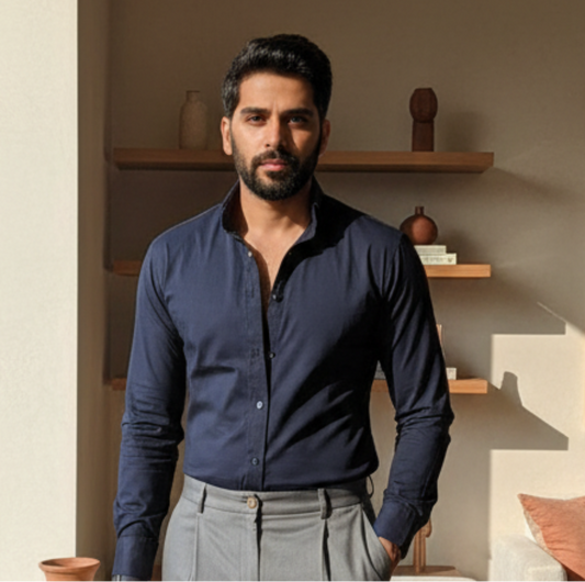 Mayfair Shirt | Deep Blue