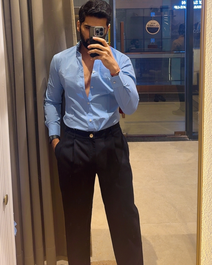 Mayfair Shirt | Powder Blue