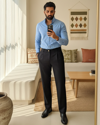 Mayfair Shirt | Powder Blue