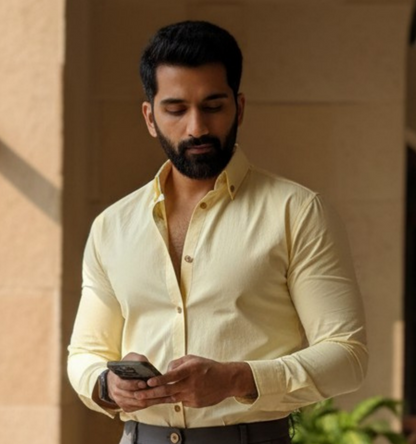 Mayfair Shirt | Warm Vanilla