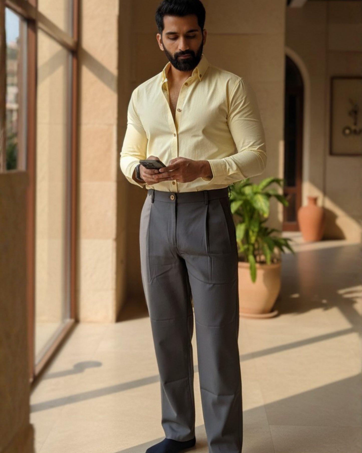 Kensington Trousers | Gunmetal Grey